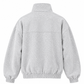 Men’s Quarter Zip Pullover Sweatshirt | Light Grey Relaxed Fit