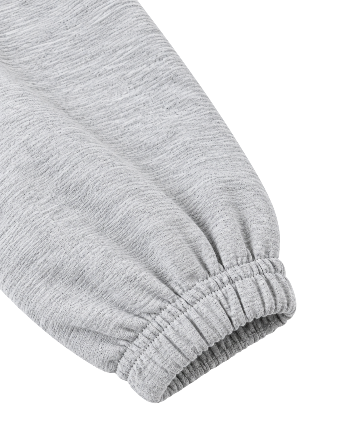 Men’s Quarter Zip Pullover Sweatshirt | Light Grey Relaxed Fit