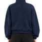Women’s Quarter Zip Pullover Sweatshirt | Navy Blue Relaxed Fit