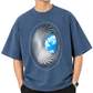 Men’s Oversized Lycra T-Shirt | 3D Tunnel Graphic