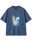 Men’s Oversized Lycra T-Shirt | 3D Tunnel Graphic
