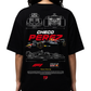 Women's Oversized Drop Shoulder Cotton T Shirt | Checo Perez F1 Racing