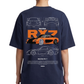 Women's Oversized Drop Shoulder Cotton T Shirt | Mazda RX7 Sports Car