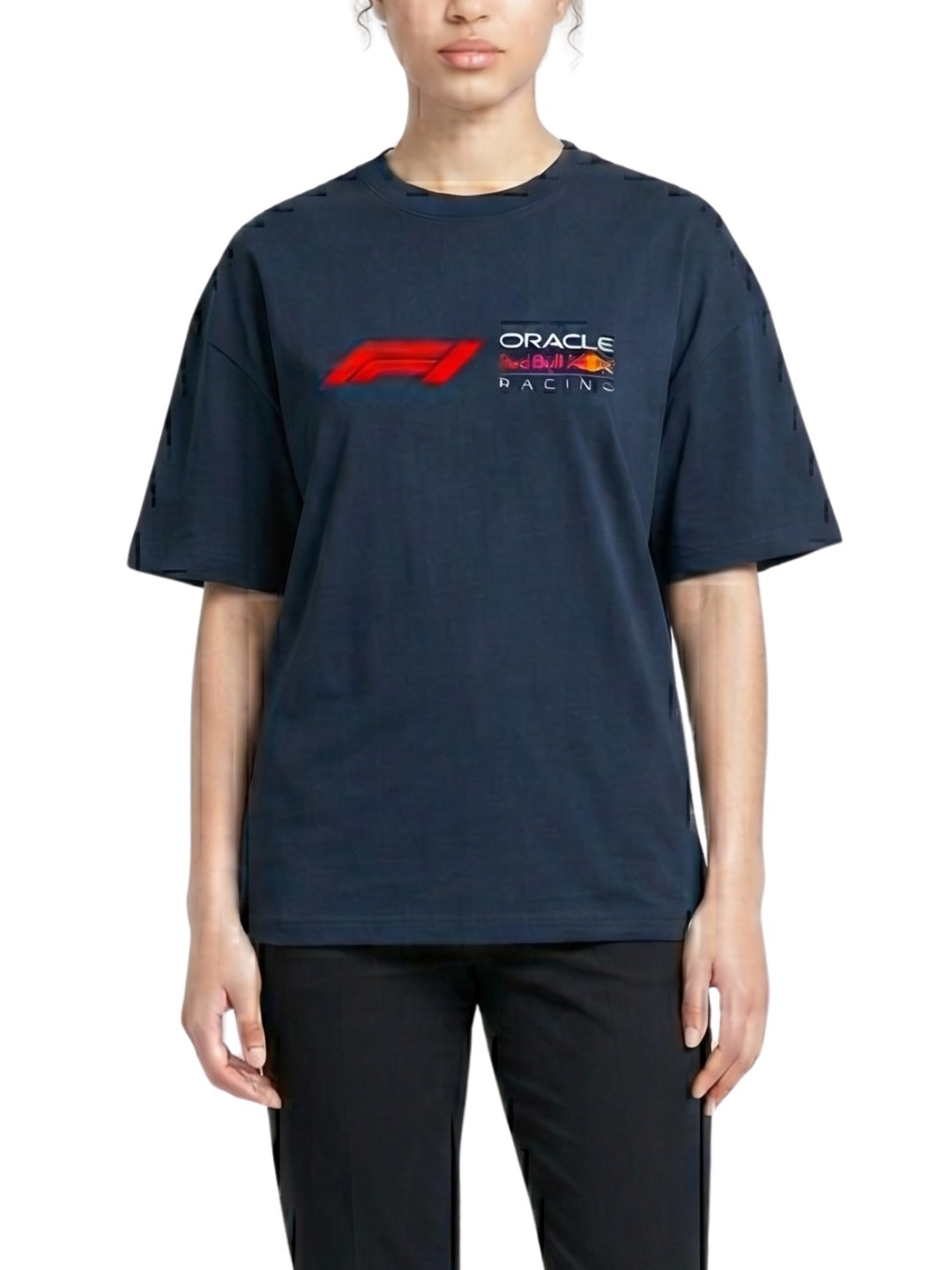 Women's Oversized Drop Shoulder Cotton T Shirt | Checo Perez F1 Racing