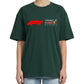 Women's Oversized Drop Shoulder Cotton T Shirt | Checo Perez F1 Racing
