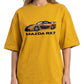 Women's Oversized Drop Shoulder Cotton T Shirt | Mazda RX-7 Sports Car