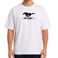 Men's Oversized Drop Shoulder Cotton T Shirt | Ford Mustang Shelby GT500
